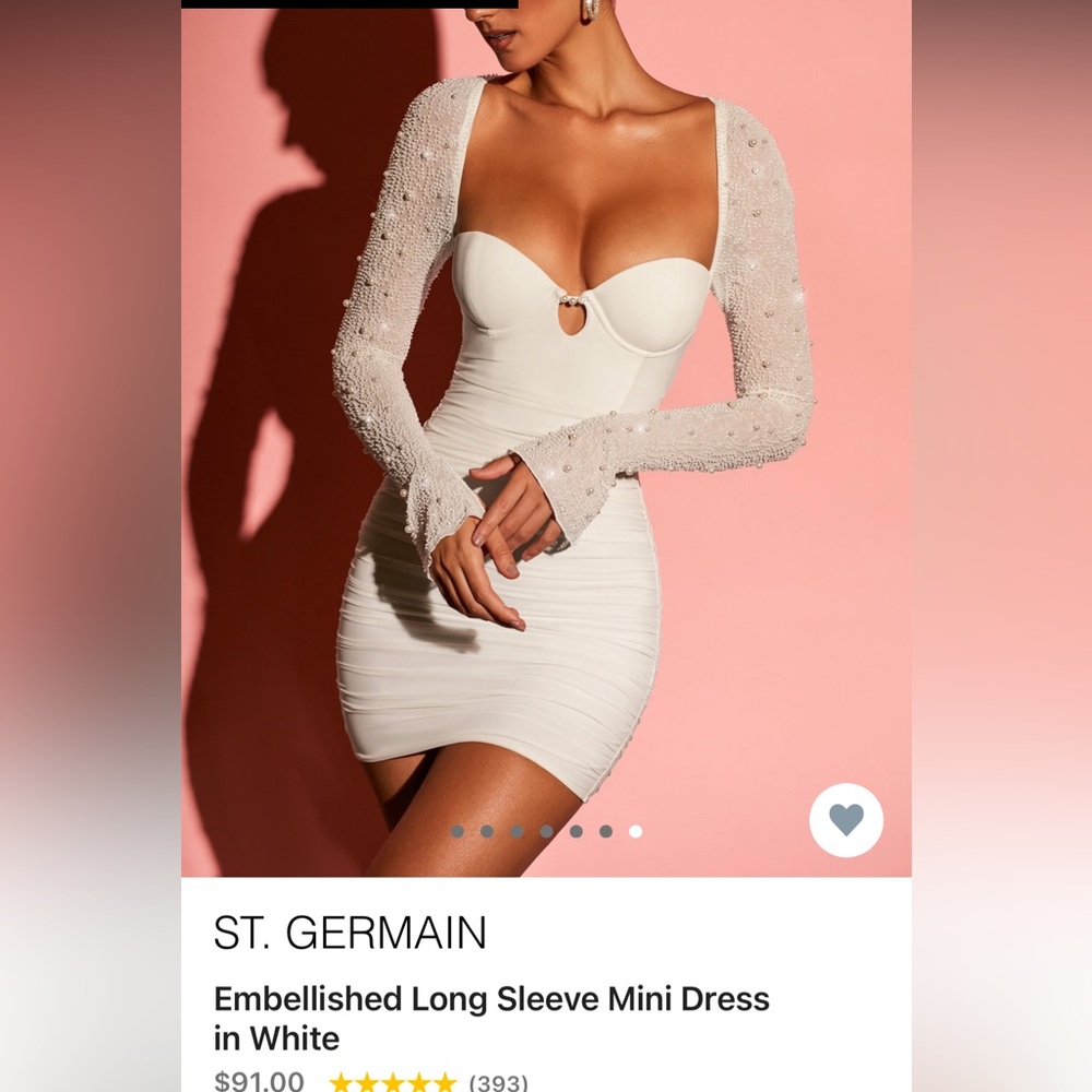 Oh Polly embellished dress